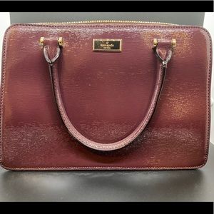 Kate Spade Burgundy Satchel
